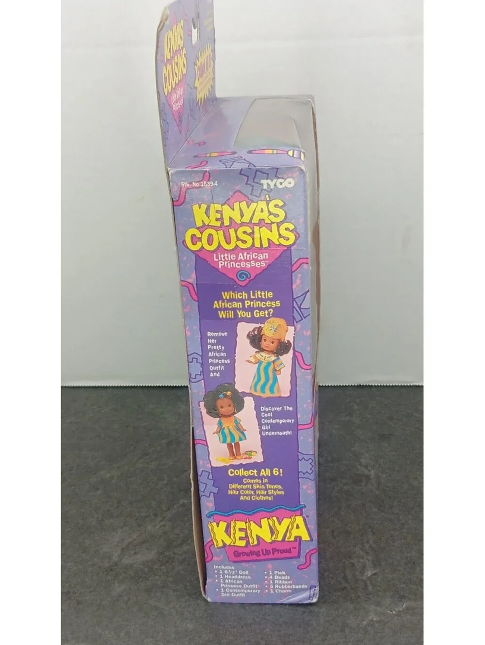 Vtg Tyco Kenya's Cousins Little Princess Baby Doll Sealed 1639-4 NEW